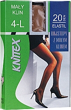 Strumpfhose für Damen Elastil 20 Den Visone - Knittex — Bild N3
