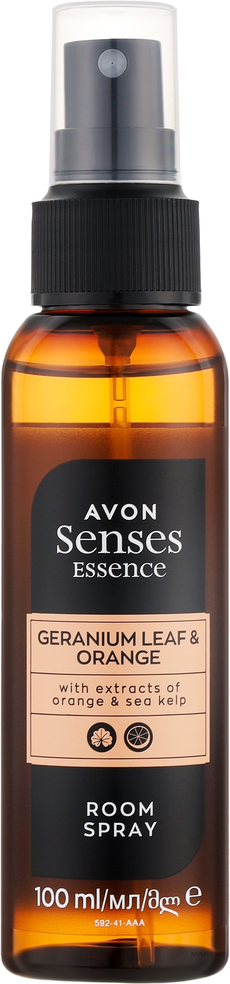 Raumspray Geranie und Orange - Avon Senses Essence Geranium Leaf & Orange Room Spray — Bild 100 ml