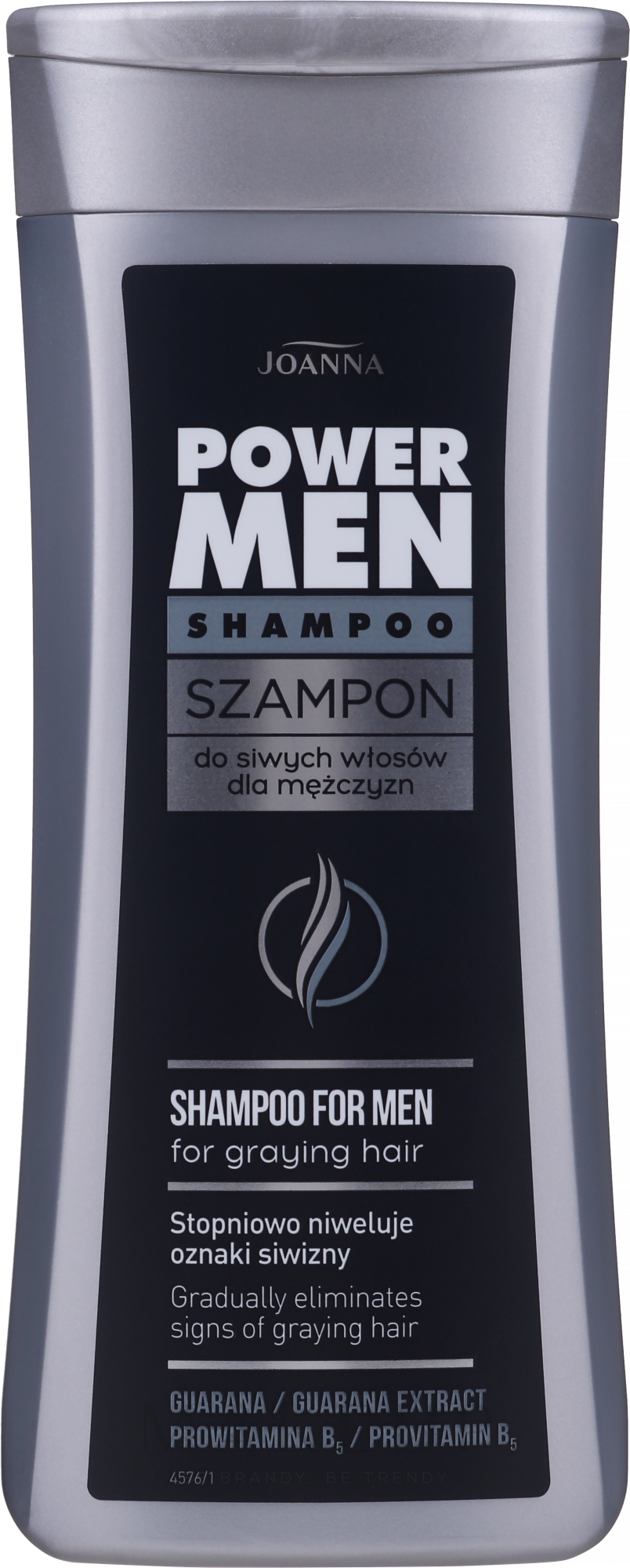Shampoo für graues Haar für Männer - Joanna Power Graying Hair Shampoo For Men — Foto 200 ml