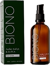 Gesichtswasser mit Azelainsäure 3% - Biono Azelaic Acid 3% & Zn PCA Face Toner — Bild N2