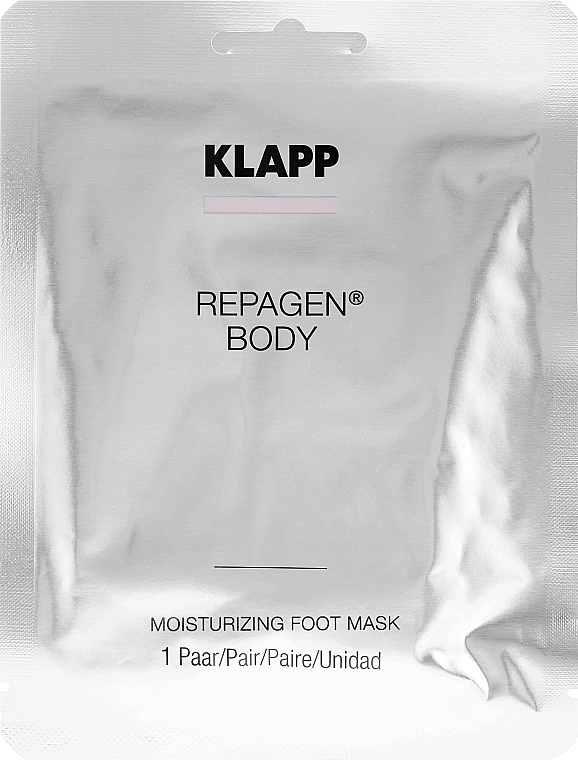 Feuchtigkeitsspendende Fußmaske - Repagen Body Moisturizing Foot Mask (Probe) — Bild N1