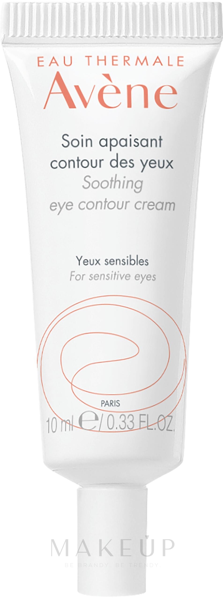 Beruhigende Augencreme - Avene Soins Essentiels Soothing Eye Contour Cream — Bild 10 ml