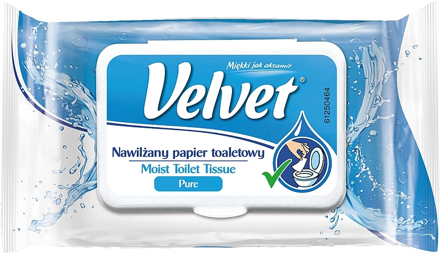 Feuchtes Toilettenpapier für Kinder - Velvet Moist Toilet Tissue Pure — Bild N1