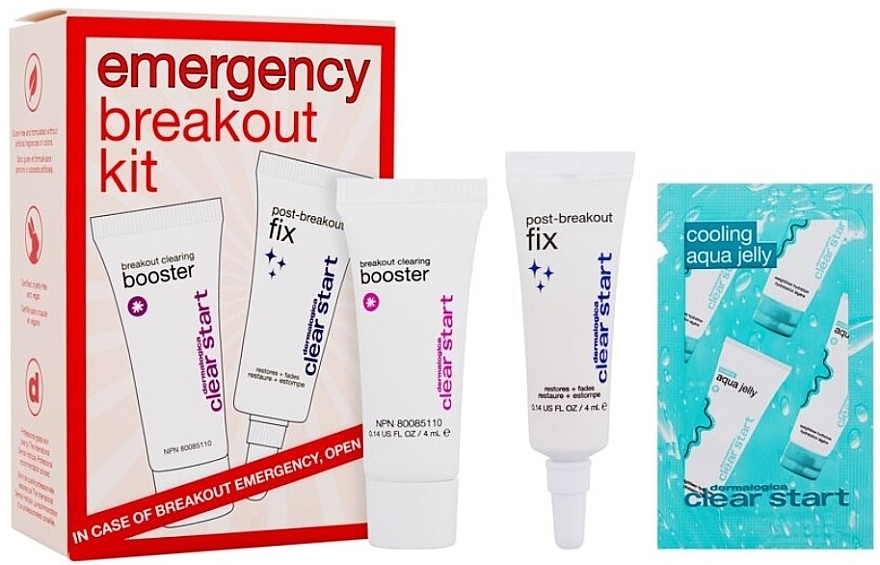 Set - Dermalogica Clear Start Emergency Breakout Kit (boost/4ml + cr/4ml + jelly/sample) — Bild N1