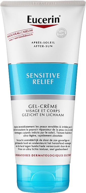 After-Sun-Gel-Creme für Gesicht und Körper - Eucerin Sensitive Relief Gel-Cream — Bild N1