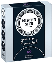 Kondome aus Latex Größe 69 3 St. - Mister Size Extra Fine Condoms — Bild N1