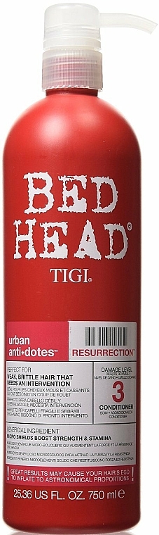 Repair-Haarspülung für coloriertes Haar - Tigi Bed Head Urban Antidotes Resurrection Conditioner — Bild N4