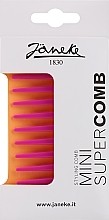 Haarkamm fuchsia - Janeke Supercomb Small — Bild N1