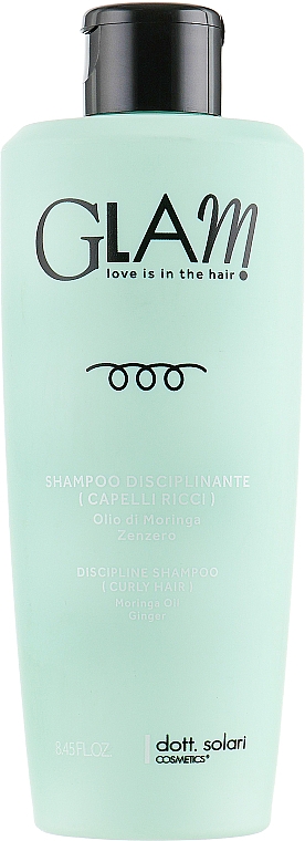 Shampoo für widerspenstiges und lockiges Haar - Dott. Solari Glam Discipline Shampoo Curly Hair — Bild N3