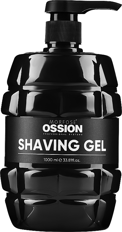 3in1 Rasiergel für empfindliche Haut - Morfose Ossion Shaving Gel  — Bild N1