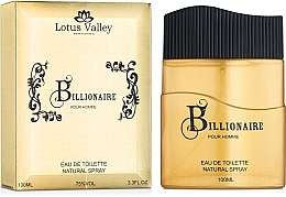 Lotus Valley Billionaire - Eau de Toilette — Bild N2