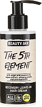 Regenerierende Haarcreme mit Arganöl, Kokosöl und Vitamin B5 - Beauty Jar Recovery Leave-In Hair Cream — Foto N1