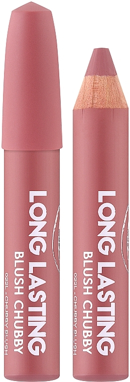 Rouge in Bleistiftform - PuroBio Cosmetics Long Lasting Blush Chubby  — Bild N1