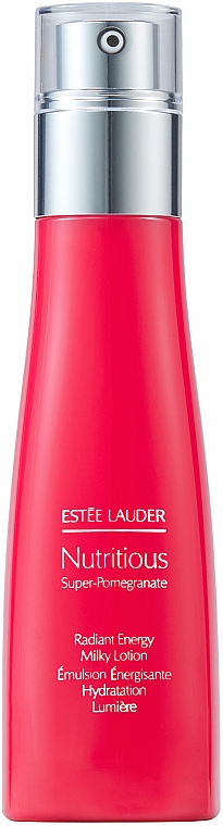 Feuchtigkeitsspendende Gesichtslotion mit Granatapfel - Estee Lauder Nutritious Super-Pomegranate Radiant Energy Milky Lotion — Bild N1