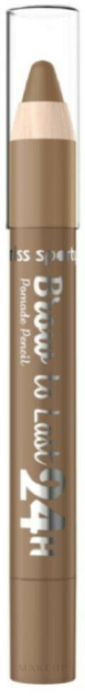 Augenbrauenstift - Miss Sporty Brow To Last 24h Pomade Pencil — Bild 100 - Blond