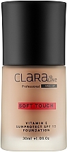 Düfte, Parfümerie und Kosmetik Foundation-Creme - CLARAline HD Soft Touch SPF 15
