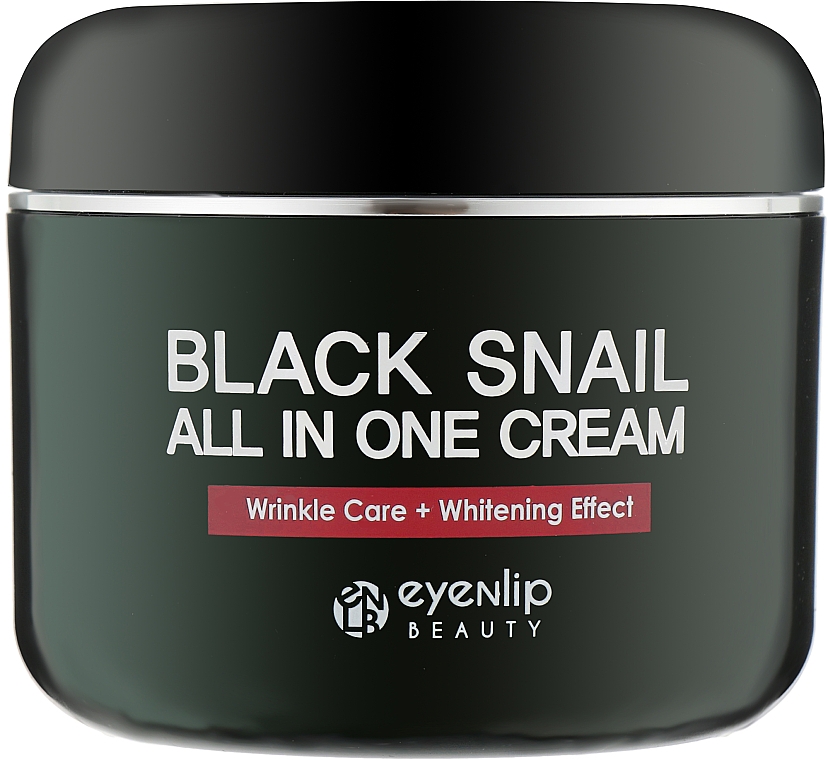Revitalisierende Creme mit schwarzer Schnecke - Eyenlip Black Snail All In One Cream — Bild N3