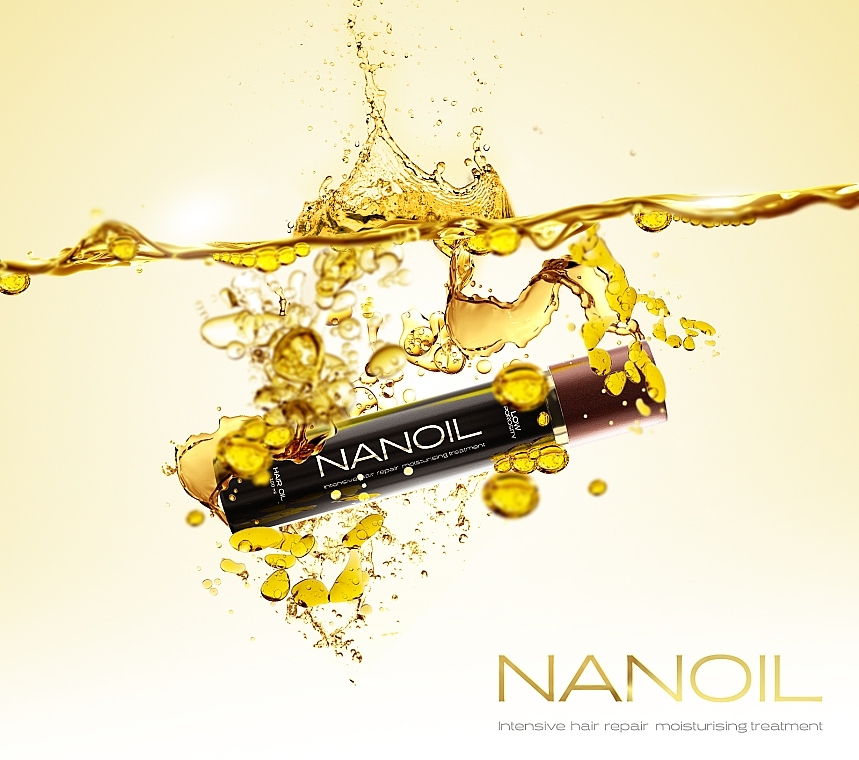 Öl für Haare mit niedriger Porosität - Nanoil Hair Oil Low Porosity — Bild N4