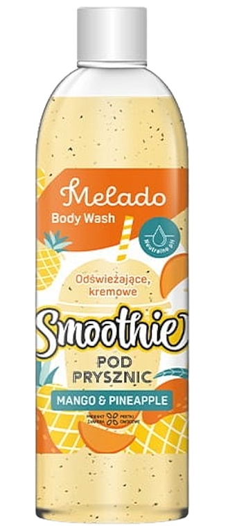 Duschgel-Peeling Ananas und Mango - Natigo Melado Body Wash Mango And Pineapple — Bild N1