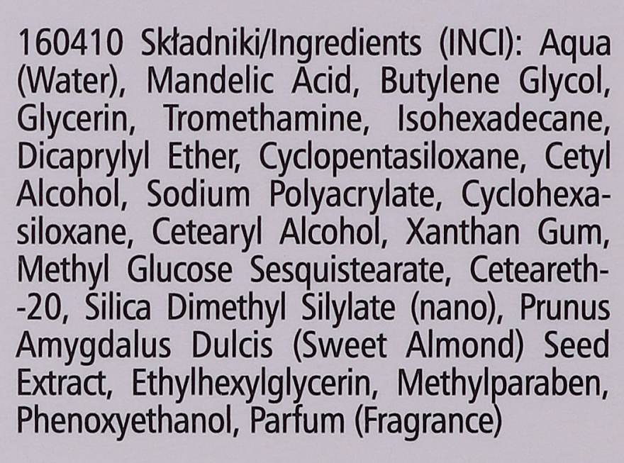Nachtcreme-Peeling mit 10% Mandelsäure - Pharmaceris T Sebo-Almond-Peel Exfoliting Night Cream — Bild N4