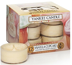 Düfte, Parfümerie und Kosmetik Teelichter Vanilla Cupcake - Yankee Candle Vanilla Cupcake Tea Light Candles