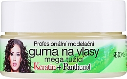 Düfte, Parfümerie und Kosmetik Haarwachs - Bione Cosmetics Keratin + Panthenol Professional Ultra Strong Sculpting Rubber