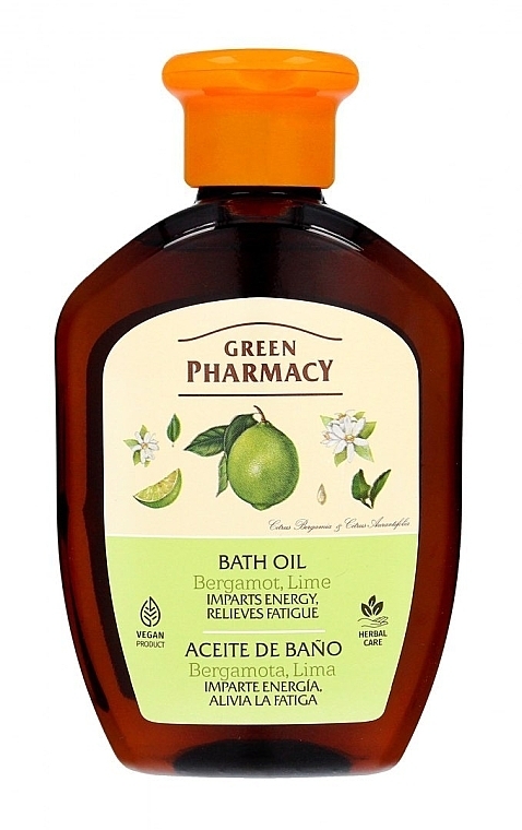 Badeöl mit Bergamotte und Limette - Green Pharmacy