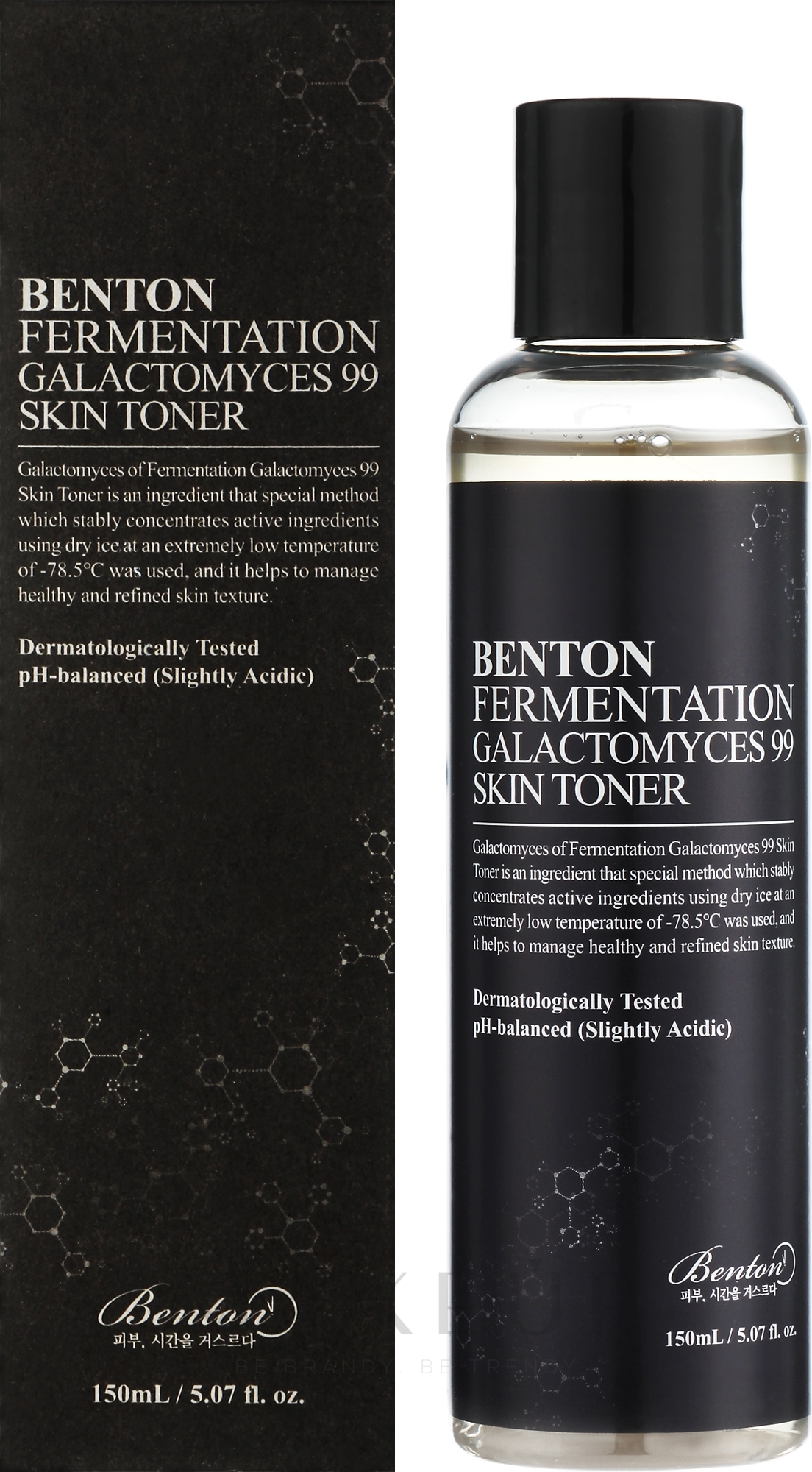 Fermentierter Toner mit Galaktomyceten 99% - Benton Fermentation Galactomyces 99 Skin Toner — Bild 150 ml
