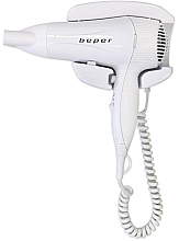 Haartrockner mit Wandhalterung 40.490 weiß - Beper Wall-mounted Hair Dryer  — Bild N1