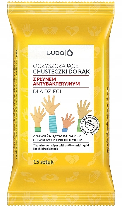 Antibakterielle Feuchttücher für Kinder - Luba — Bild N1
