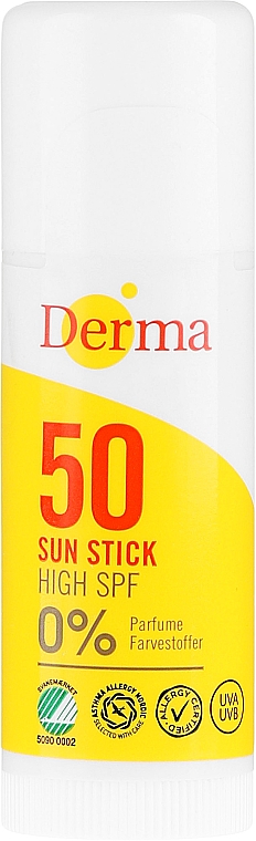 Sonnenschutz-Stick für empfindliche Bereiche SPF 30 - Derma Sun Sun Stick High SPF50 — Bild N1