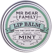 Düfte, Parfümerie und Kosmetik Lippenbalsam - Mr. Bear Family Lip Balm Mint
