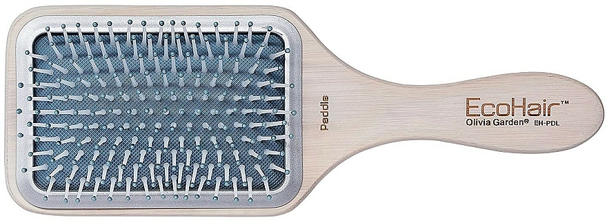 Massagebürste aus Bambus für das Haar - Olivia Garden Eco Hair Eco-Friendly Bamboo Paddle Collection Paddle — Bild N1