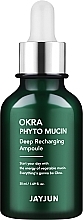 Feuchtigkeitsspendendes Creme-Gel mit Phytomucin - Jayjun Okra Phyto Mucin Deep Recharging Ampoule — Bild N1