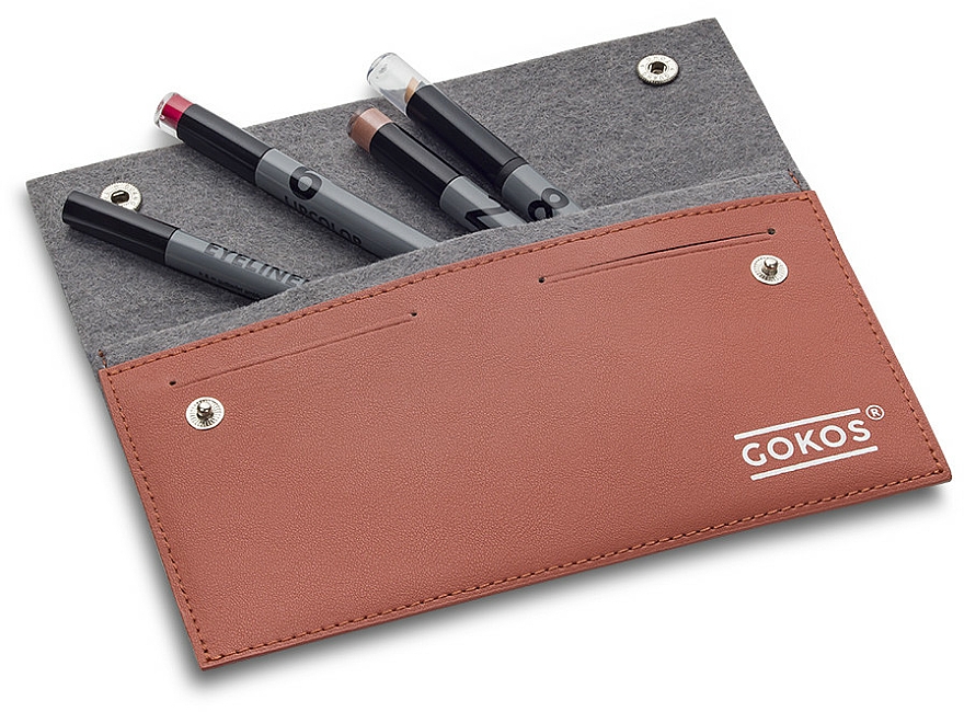 Kosmetiktäschchen Toffee - Gokos Wallet Leather — Bild N2