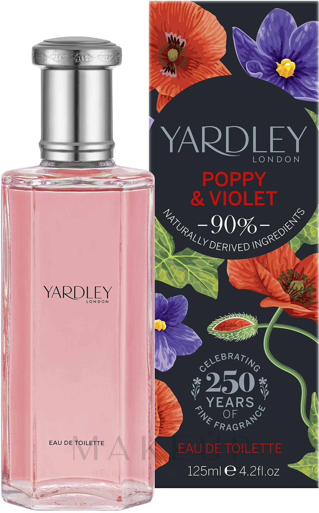 Yardley Poppy & Violet - Eau de Toilette — Bild 125 ml