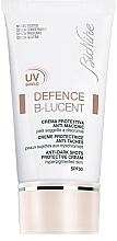 Schutzcreme gegen dunkle Flecken SPF 50 - BioNike Defense B-Lucent Anti-Dark Spot Protective Cream — Bild N1