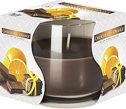Duftkerze im Glas Schokolade und Orange - Bispol Scented Candle — Bild N1