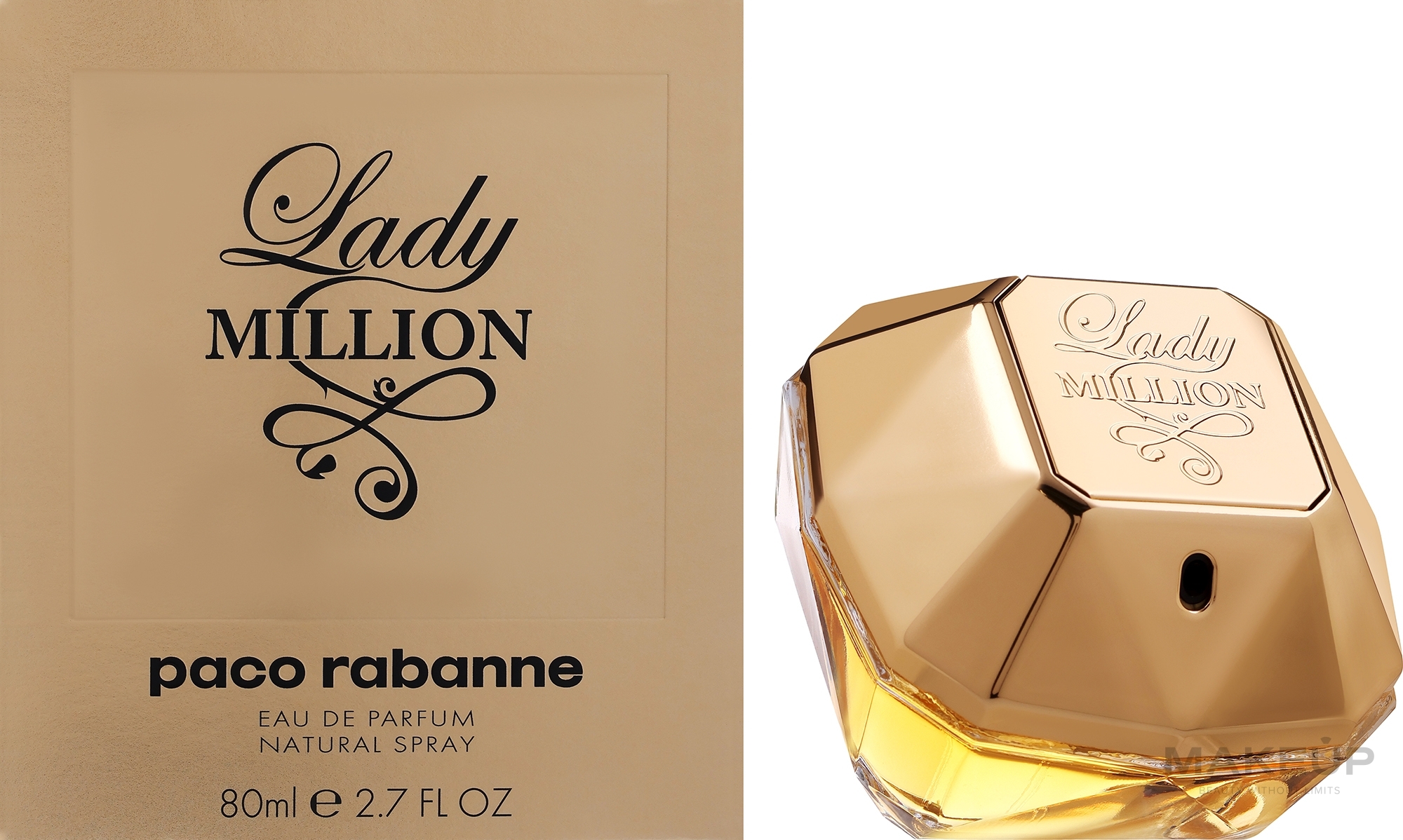 Paco Rabanne Lady Million - Eau de Parfum — Bild 80 ml