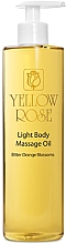 Düfte, Parfümerie und Kosmetik Öl für den Körper - Yellow Rose Light Body Massage Oil Bitter Orange (Salon Size)