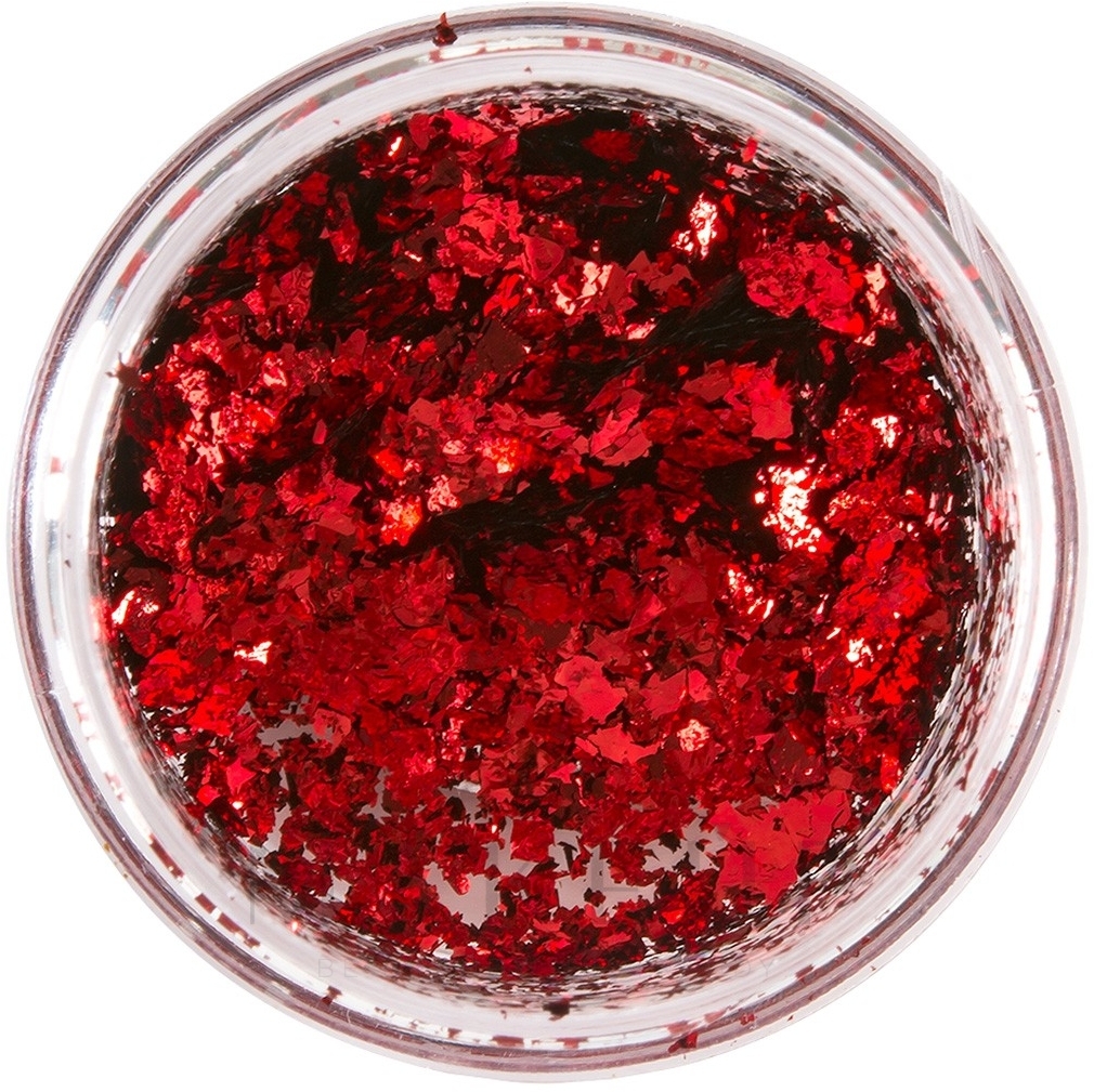 Nägel Glitzer - Peggy Sage Nail Glitters — Bild Flakes Red