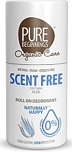 Düfte, Parfümerie und Kosmetik Deo Roll-on Scent Free - Pure Beginnings Eco Roll On Deodorant