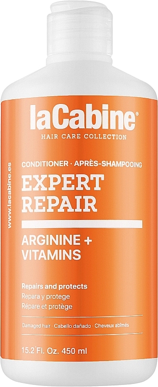 Regenerierende Haarspülung für geschädigtes Haar mit Arginin und Vitaminen -  La Cabine Expert Repair Arginine + Vitamins Conditioner  — Bild N1