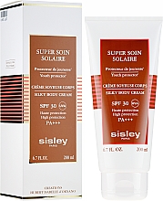 Feuchtigkeitsspendende Sonnenschutzcreme für den Körper mit Kamelienöl SPF 30 - Sisley Super Soin Solaire Silky Body Cream — Bild N1