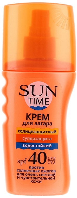 Sonnenschutzcreme SPF 40 - Biokon Sun Time — Bild N1