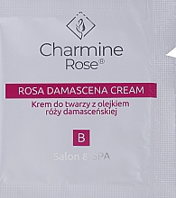 Gesichtscreme mit Damaszener-Rosenöl - Charmine Rose Rosa Damascena Cream (Probe)  — Bild N1