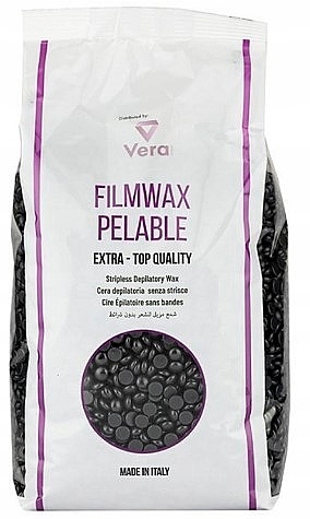 Enthaarungswachsgranulat schwarz - DimaxWax Filmwax Pelable Stripless Depilatory Wax Black — Bild N2