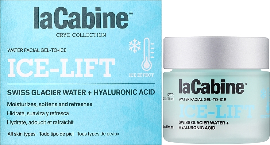 Kühlendes Liftinggel für das Gesicht - La Cabine Ice Lift Face Gel — Bild N2