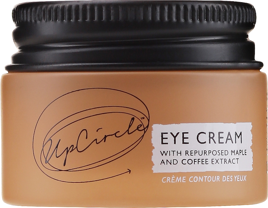 Sanfte Augencreme - UpCircle Eye Cream With Cucumber, Hyaluronic Acid + Coffee — Bild N1
