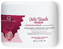 Düfte, Parfümerie und Kosmetik Intensiv pflegende Haarmaske - Institut Claude Bell Jolie Boucle Nutrition Intense Masque